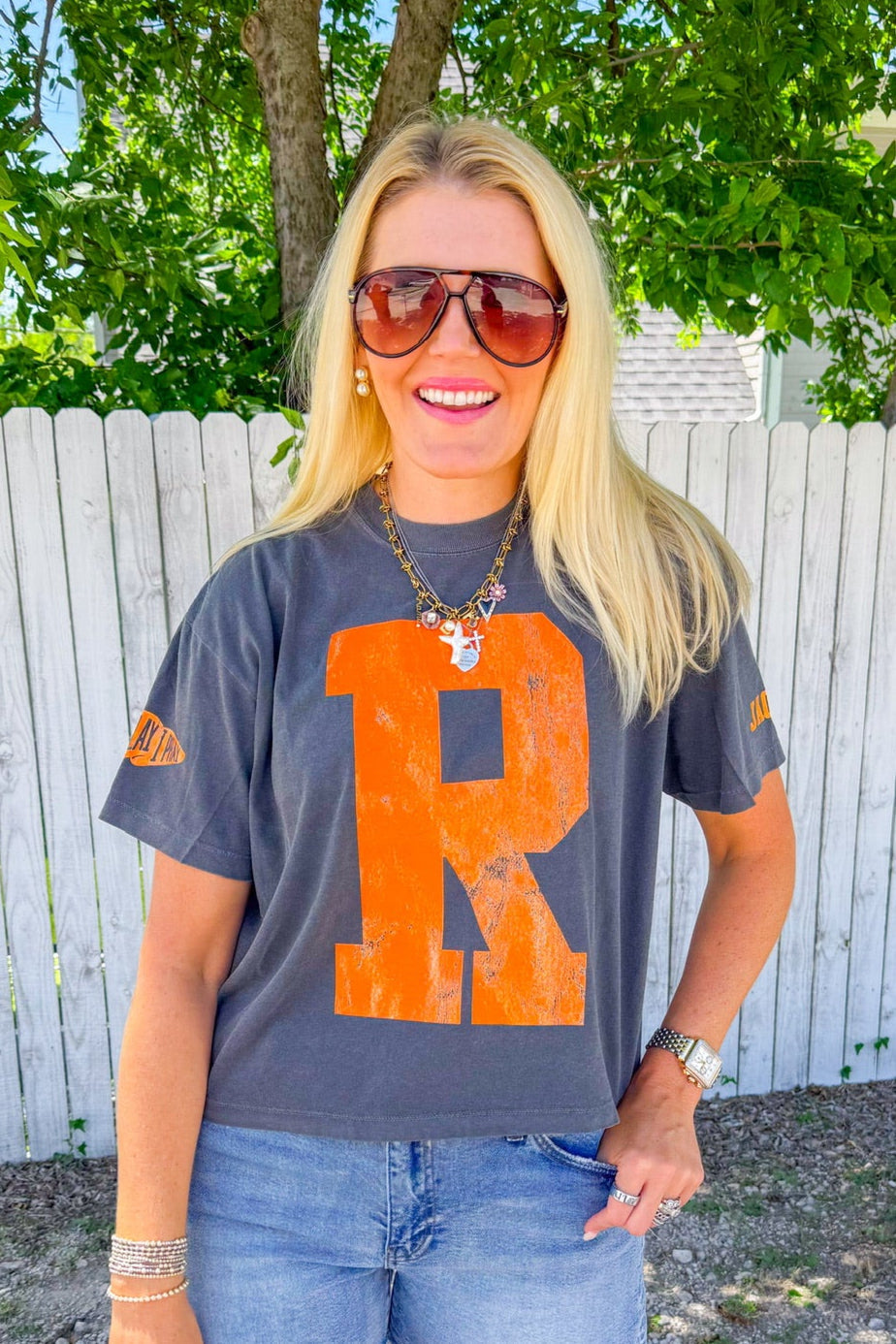 Rockwall Yellowjackets Tee - Charcoal