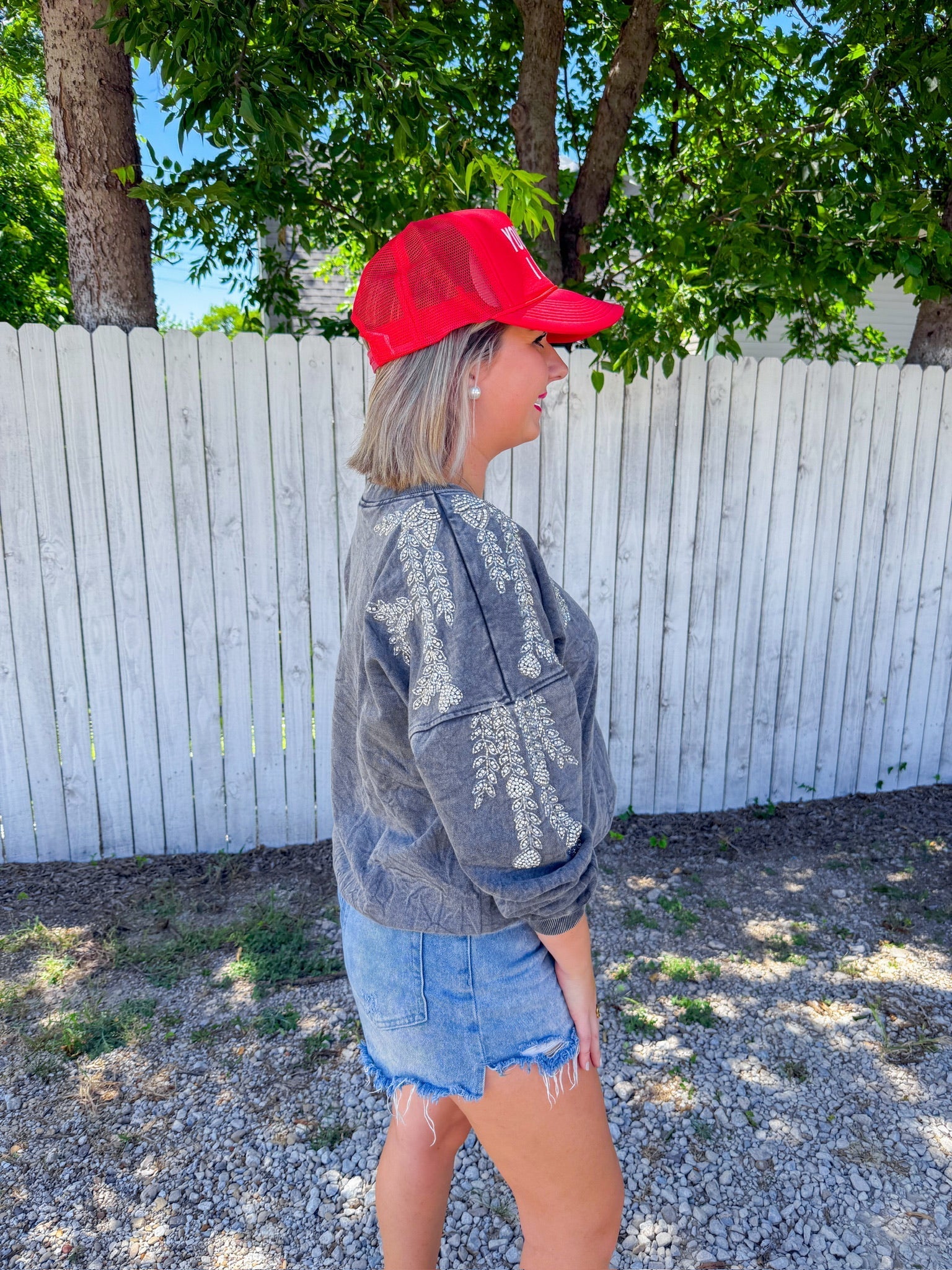 Into The Fall Sweater - Grey