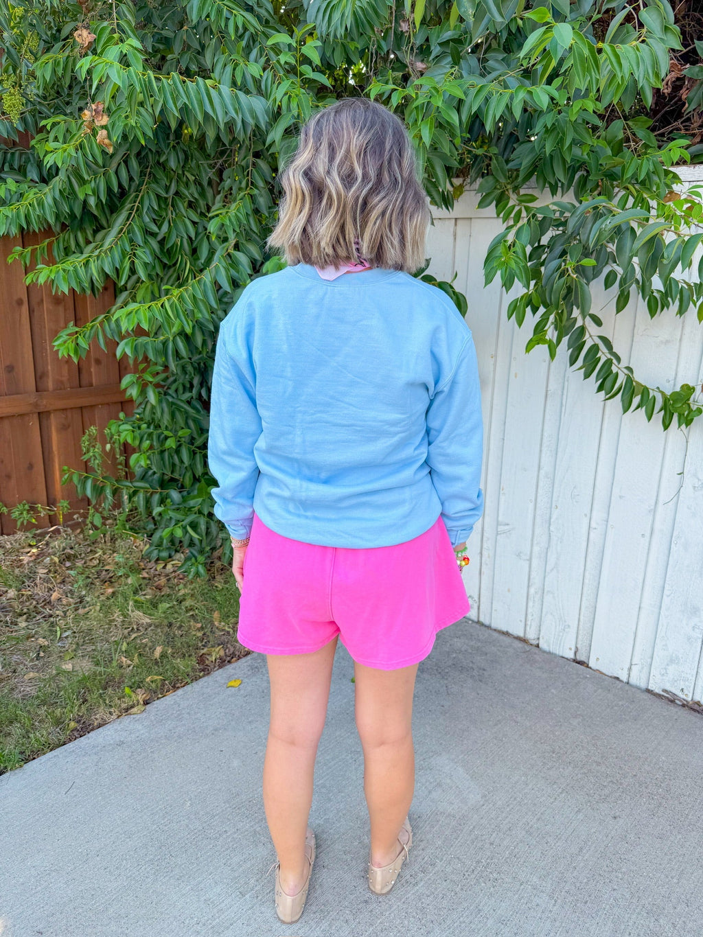 Glory To God Sweatshirt - Light Blue