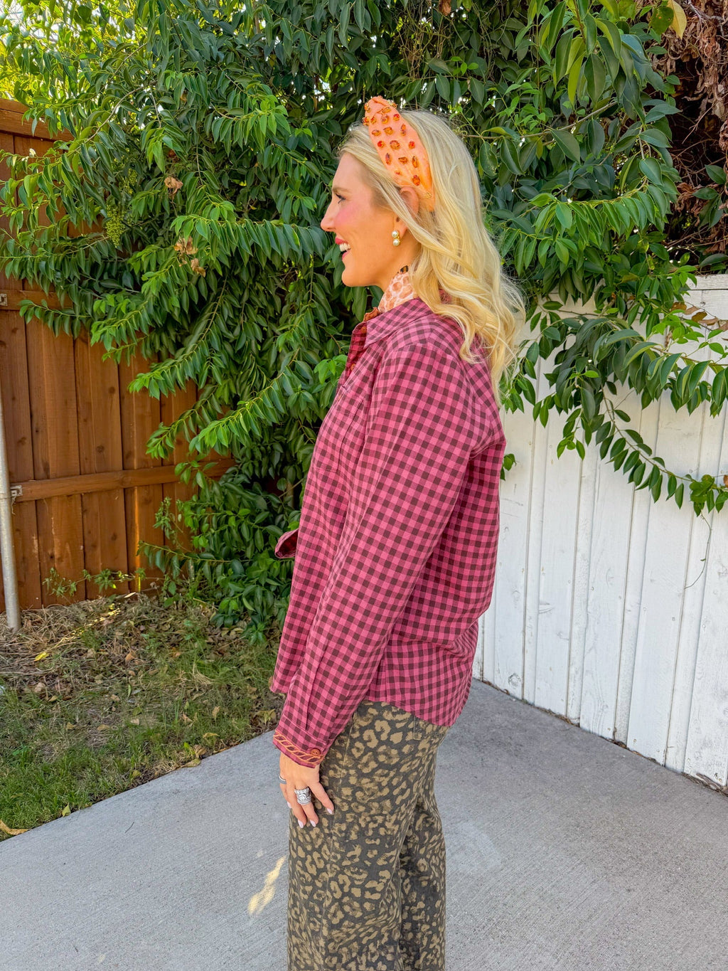 Howdy Cowboy Top - Pink