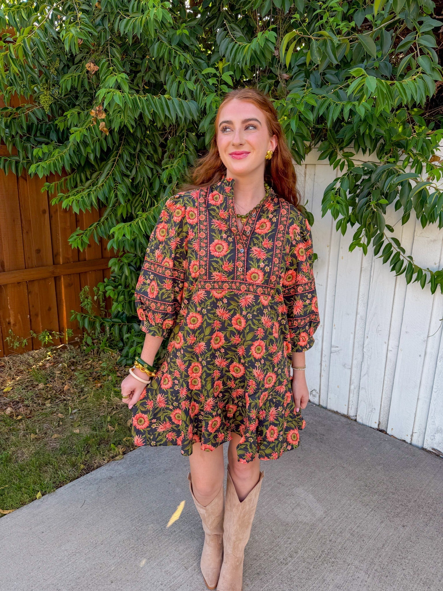 Fall Of The Days Mini Dress - Multi