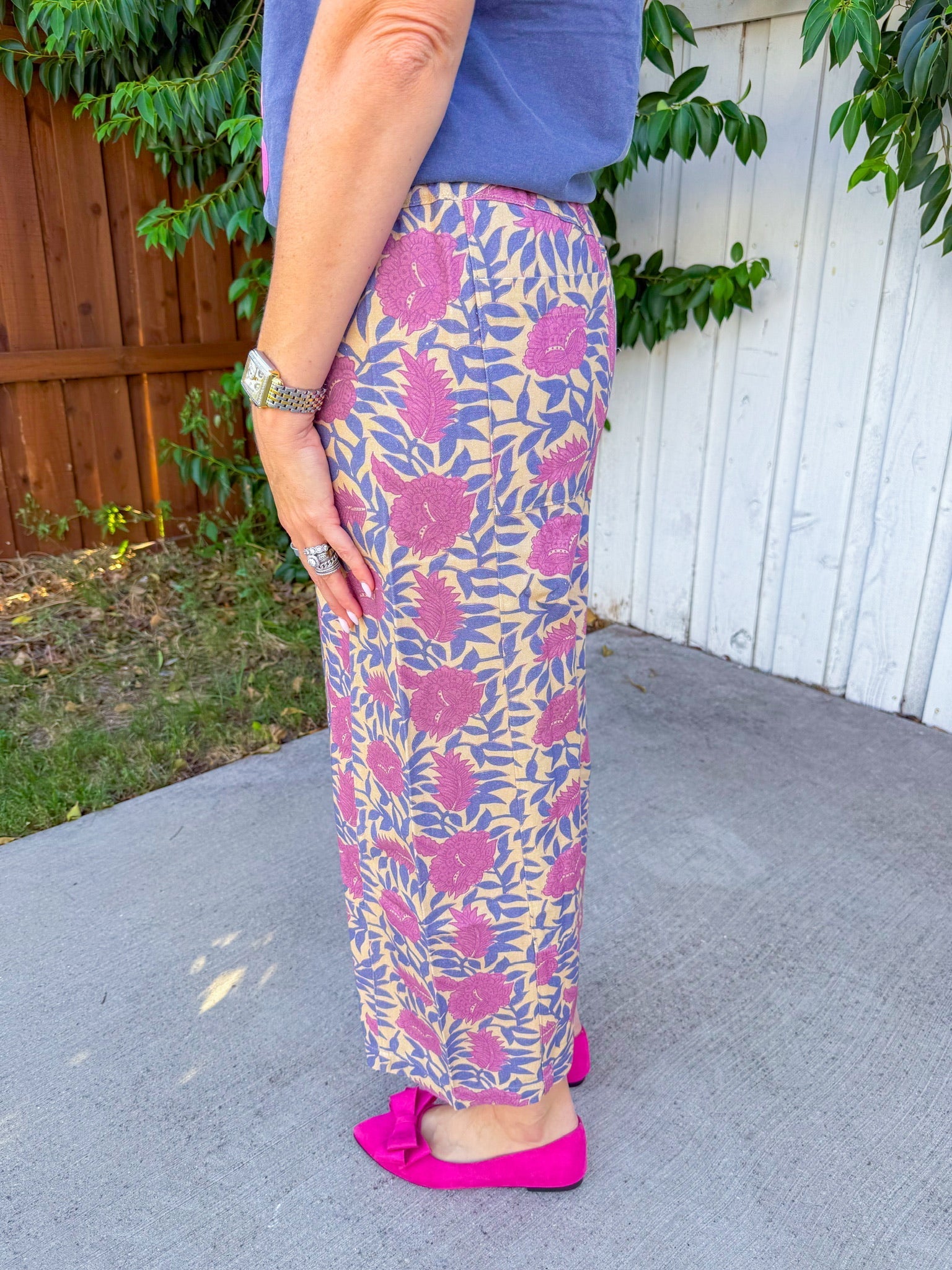 In The Sun Pants - Plum