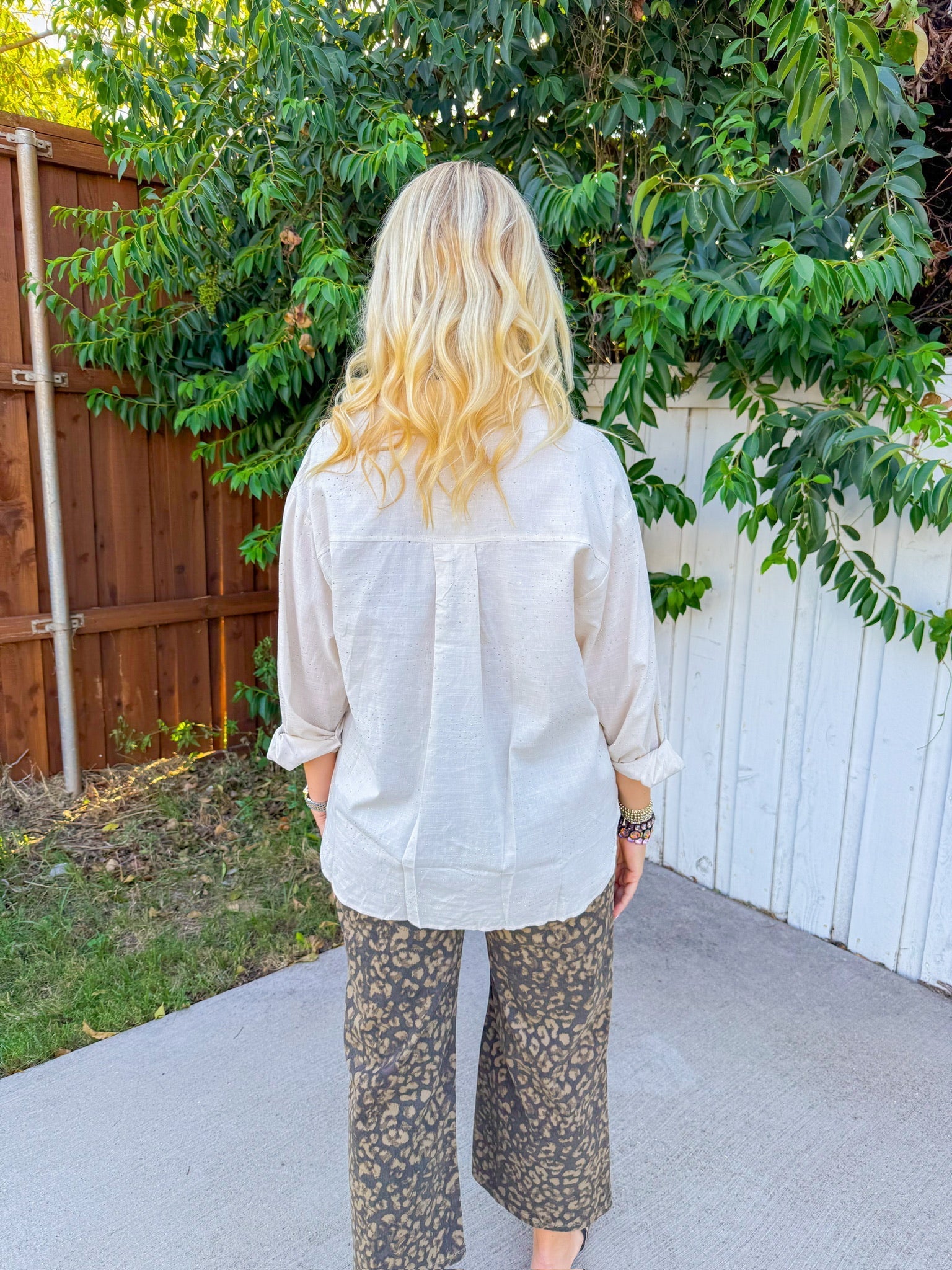 Shine Bright Top - Cream