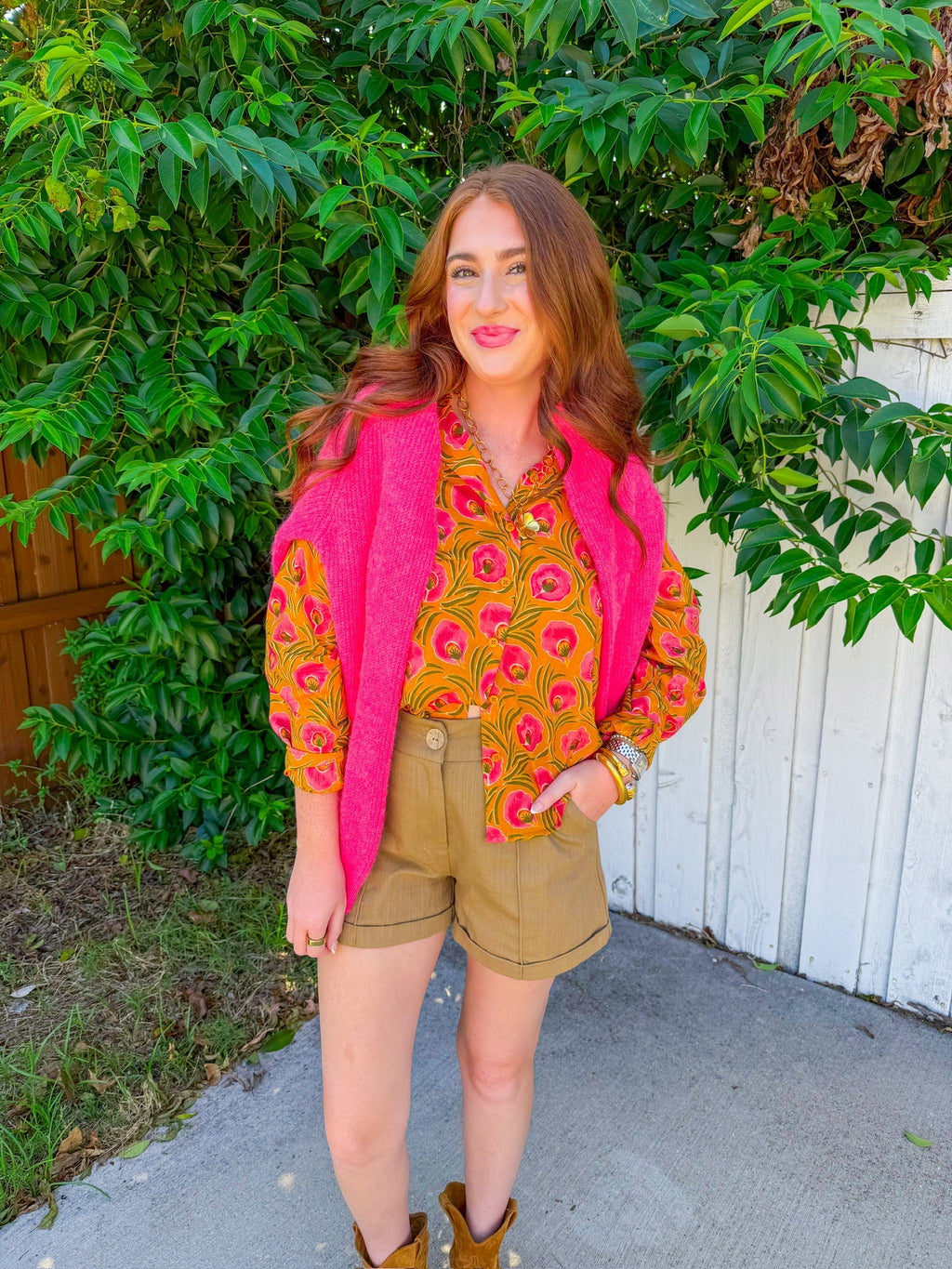 Sunshine Vibes Top - Mustard