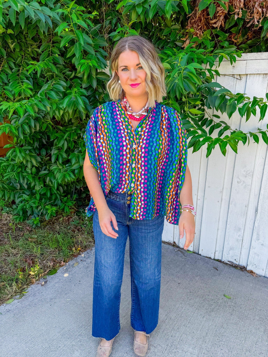 Shimmy Shimmy Top - Multi