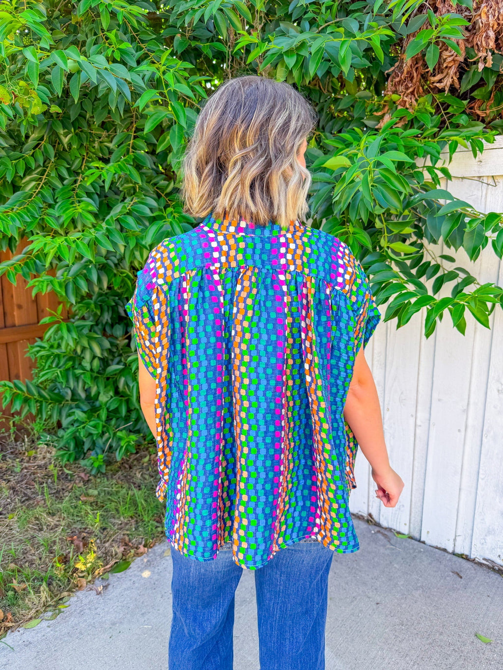 Shimmy Shimmy Top - Multi