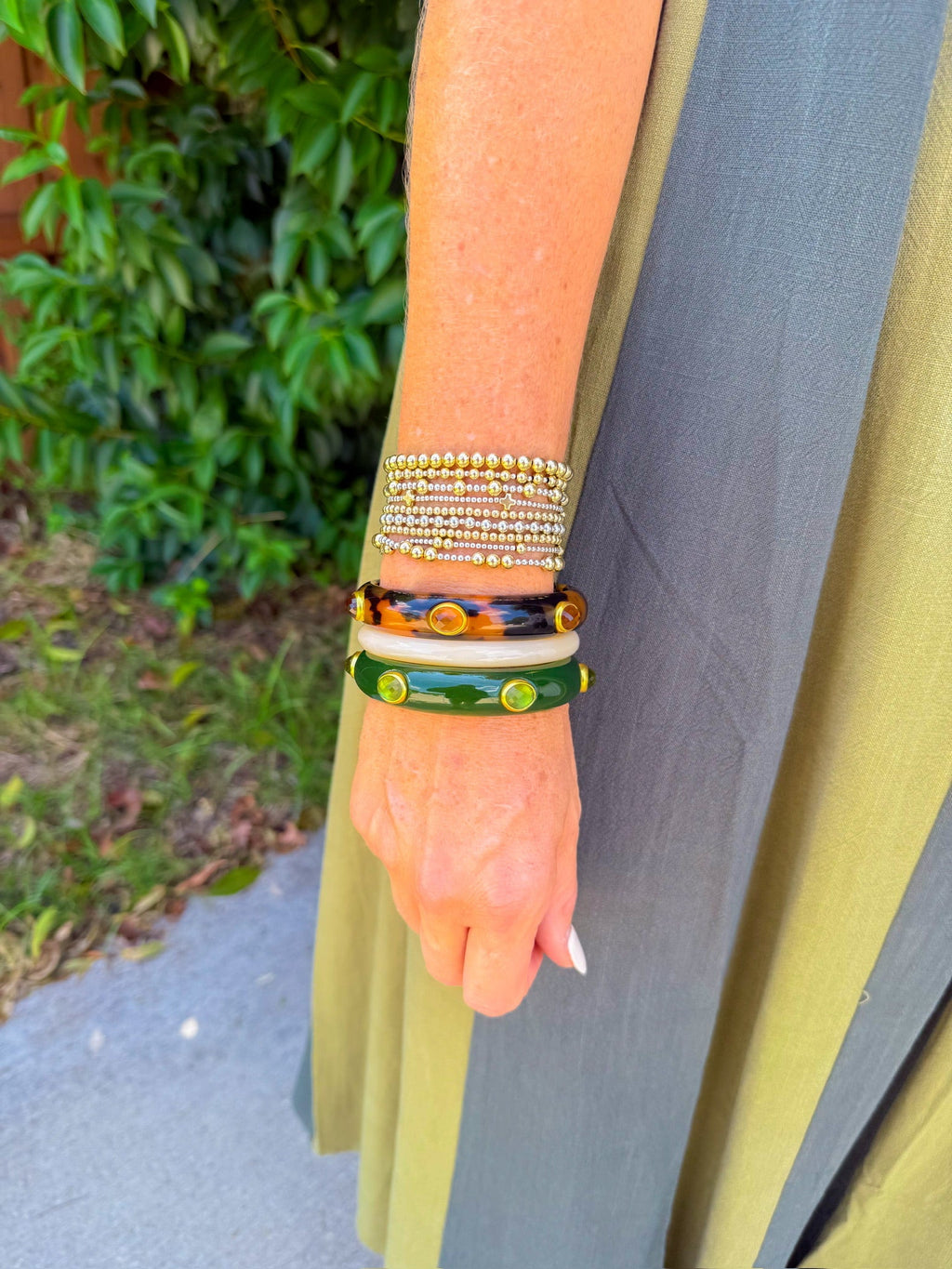 Amber Canopy Maxi Dress - Green