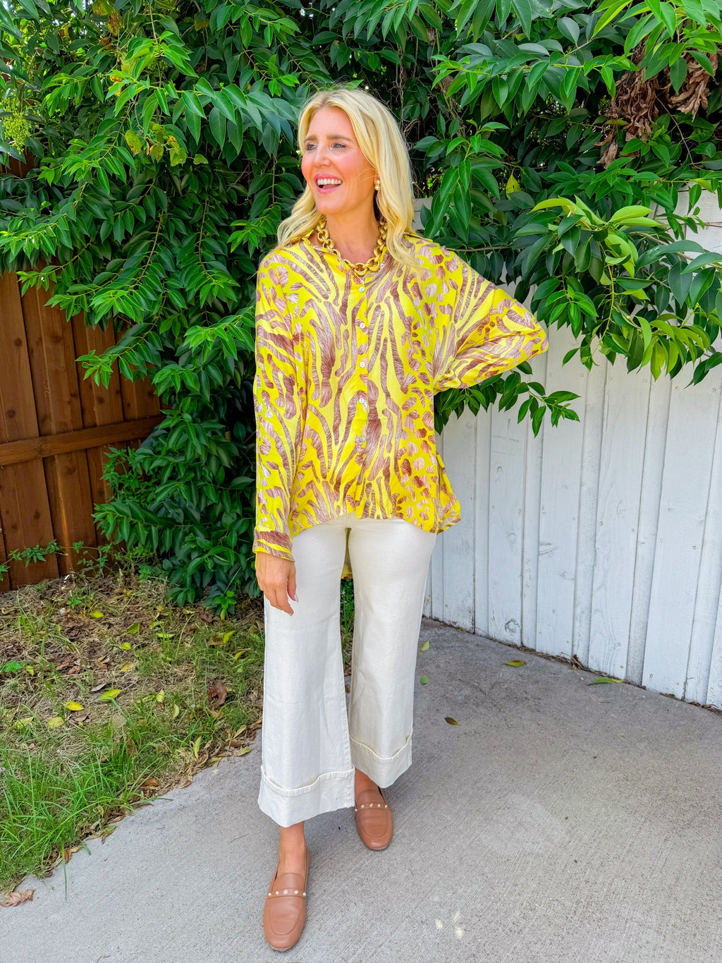 Sunshine Way Top - Yellow