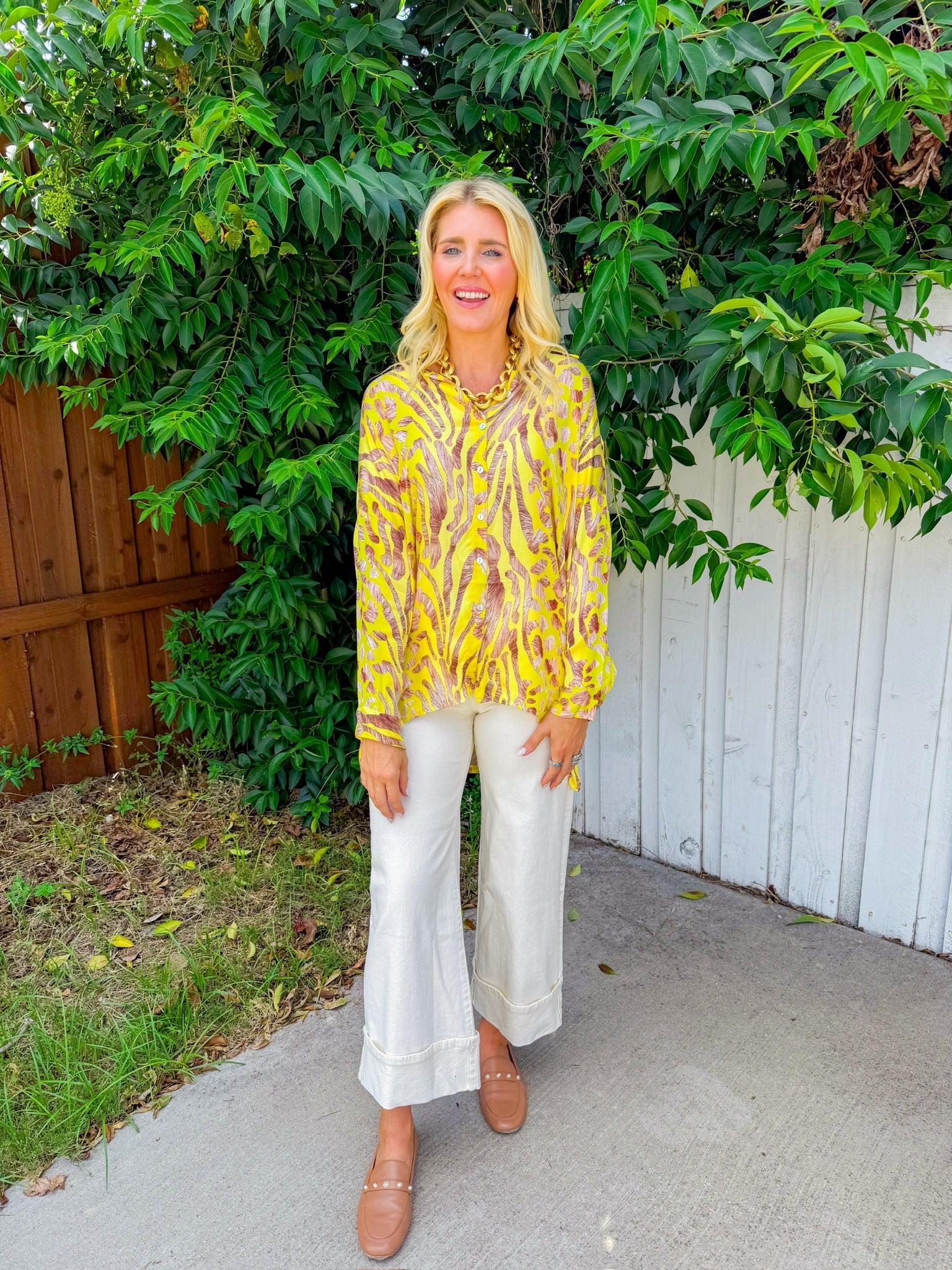 Sunshine Way Top - Yellow