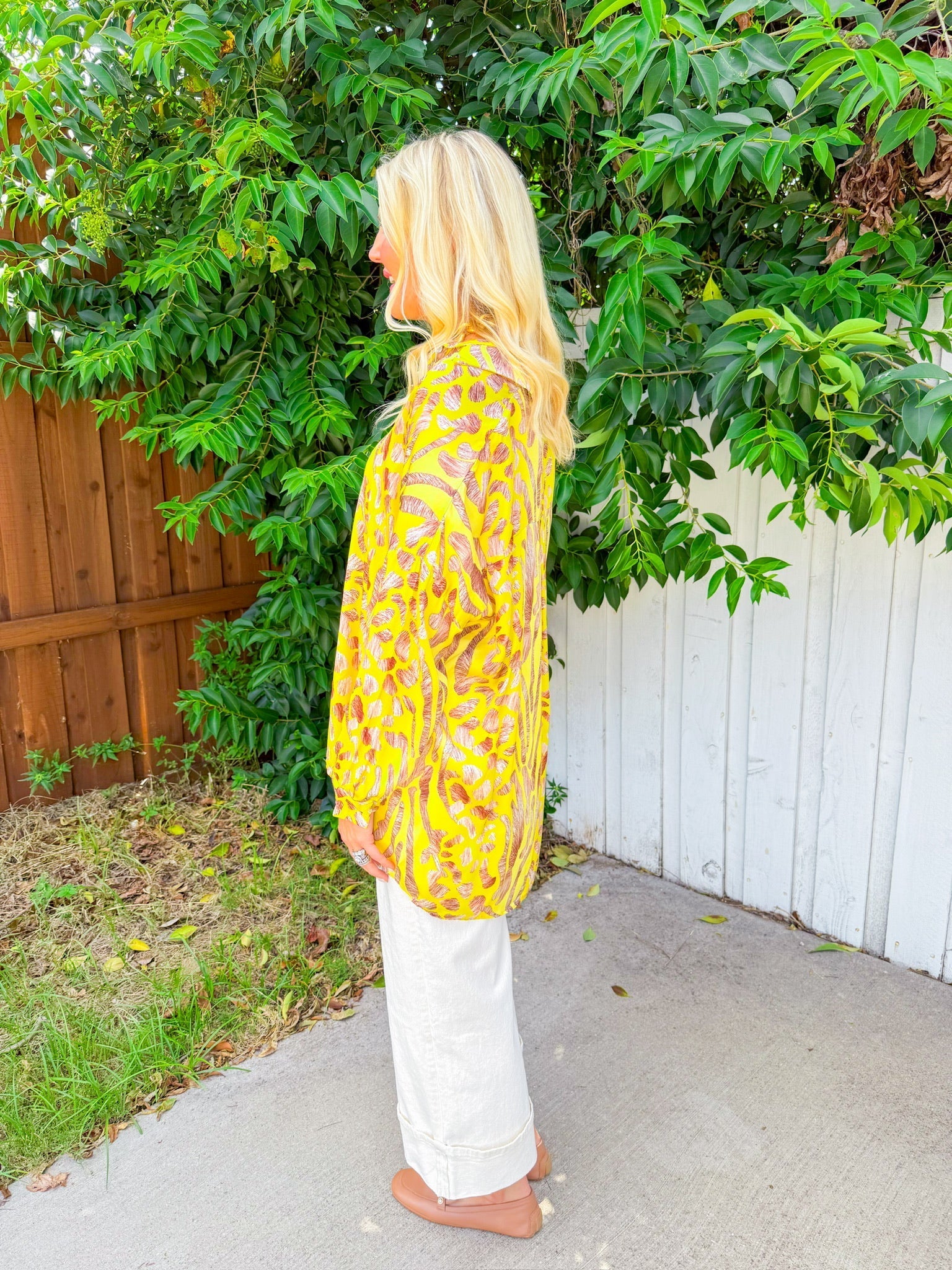 Sunshine Way Top - Yellow