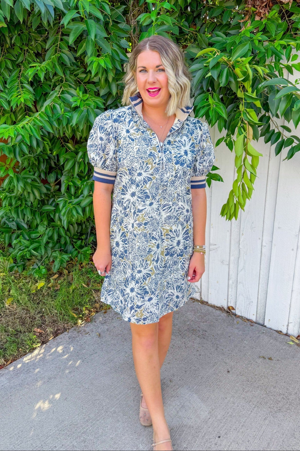 In Love Mini Dress - Navy