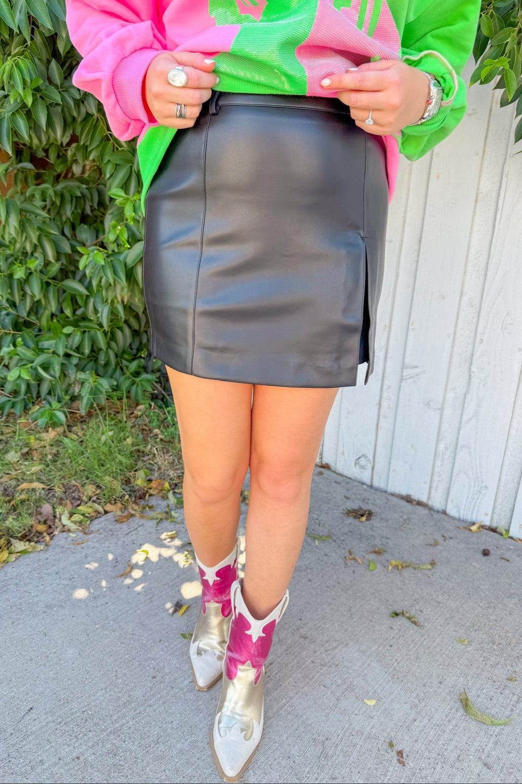 Falda Flirt Alert - Negra