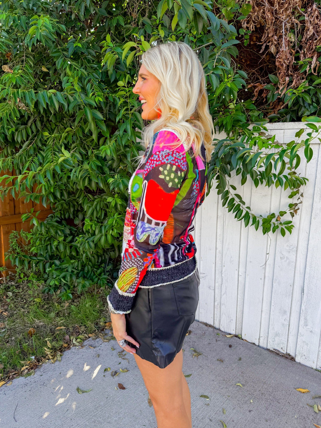 Color Blocking Jacket - Multi