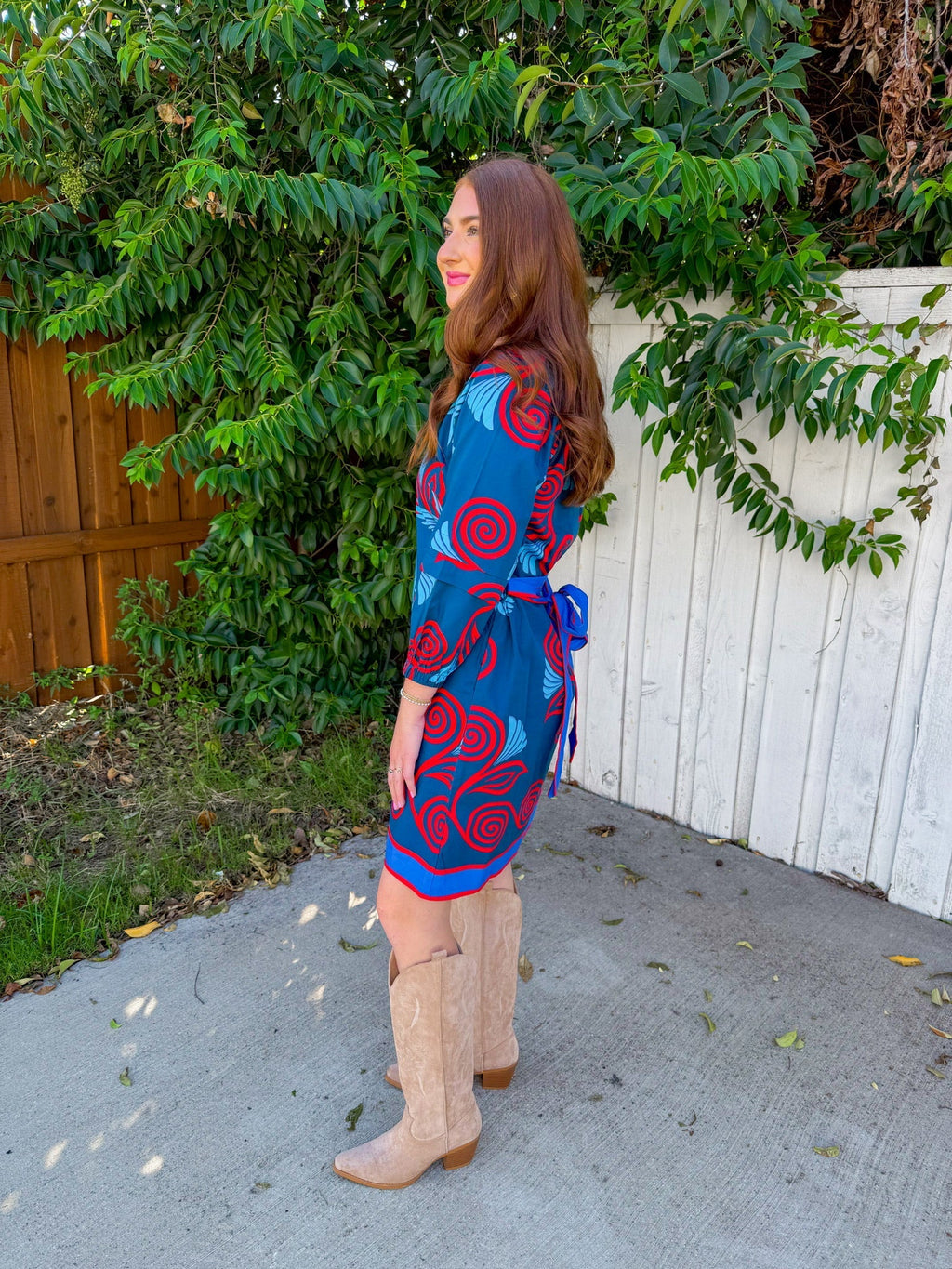 Gia Mini Dress - Indigo