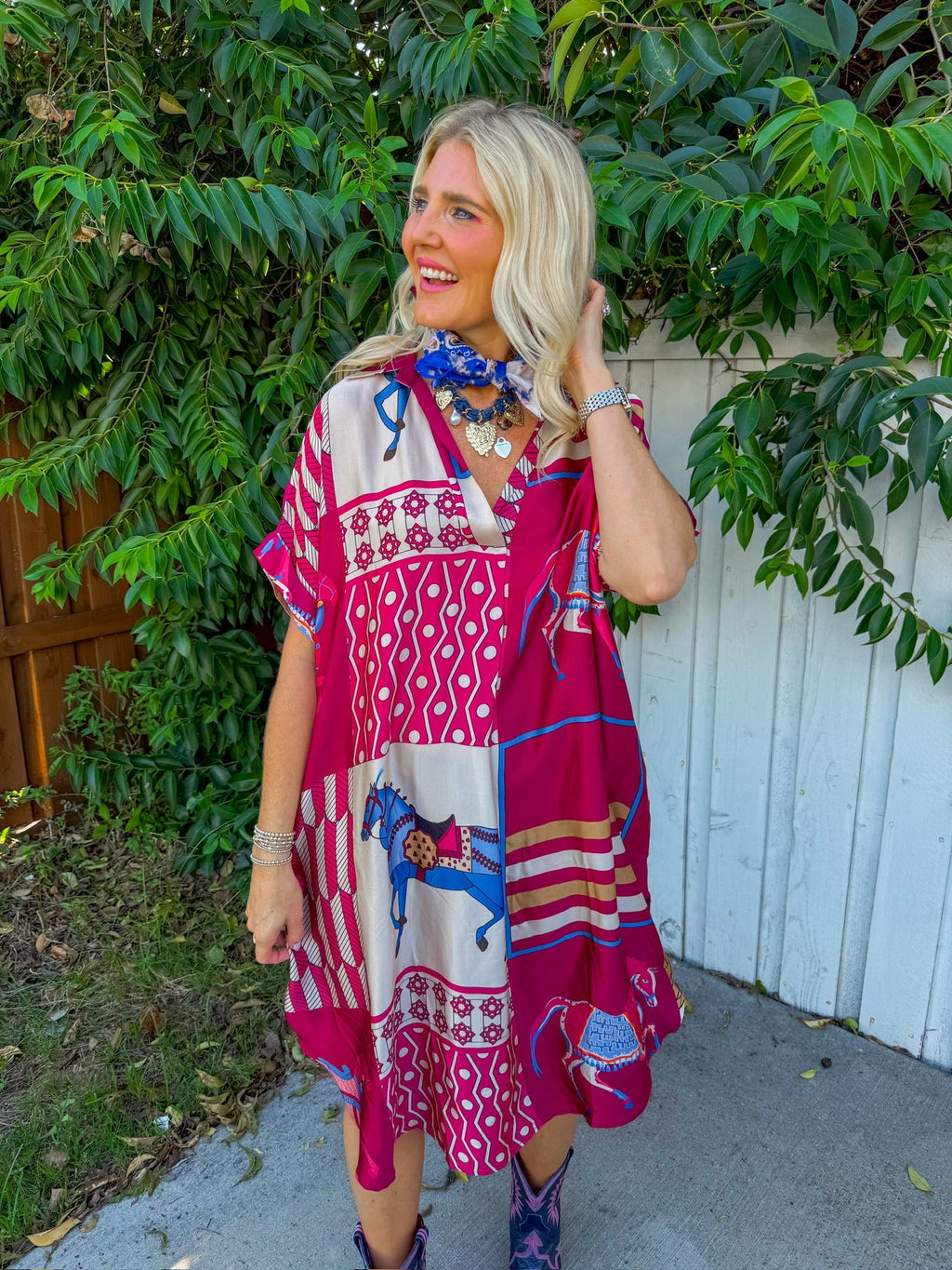 Girl Nights Midi Dress - Burgundy