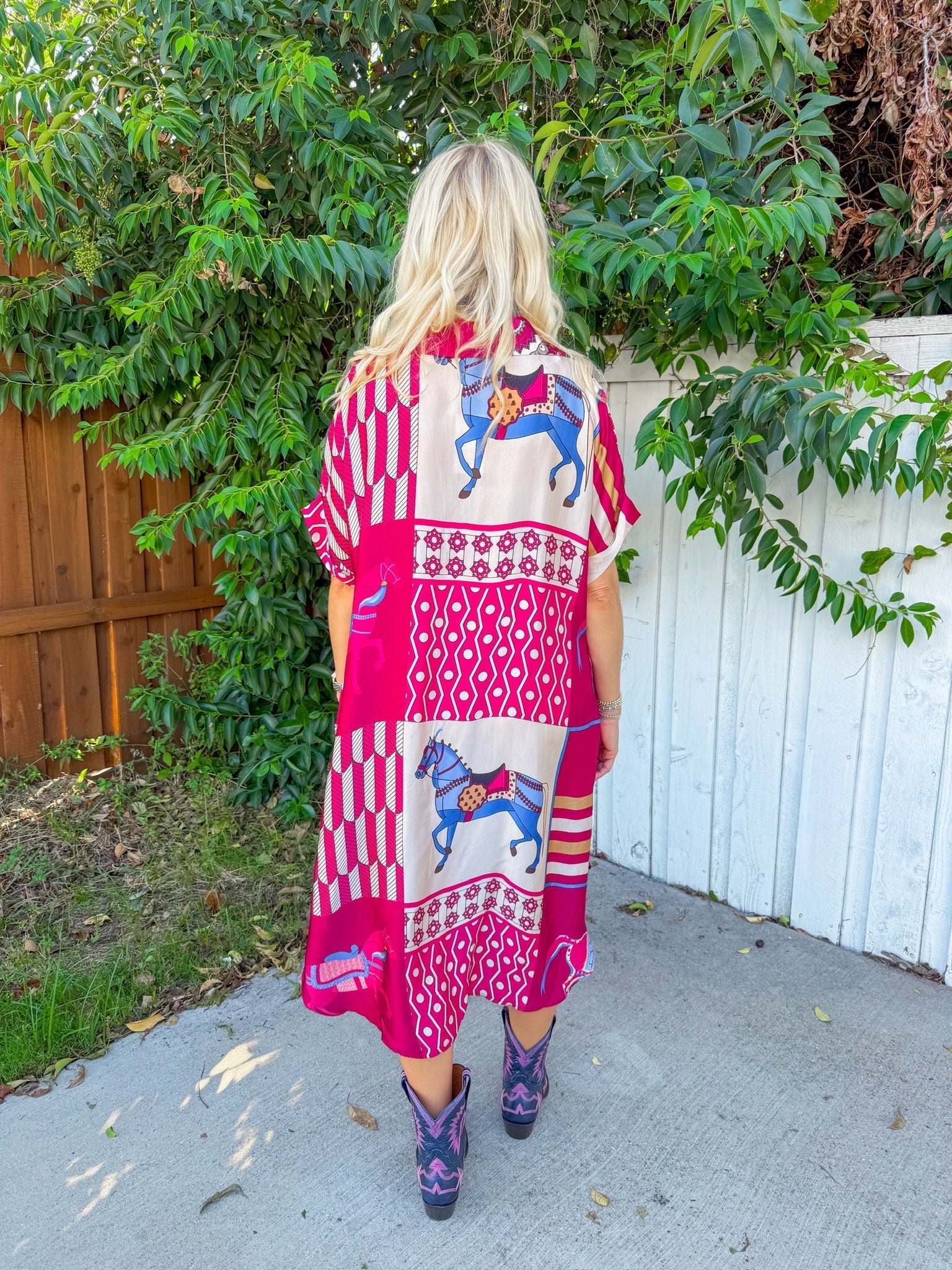 Girl Nights Midi Dress - Burgundy