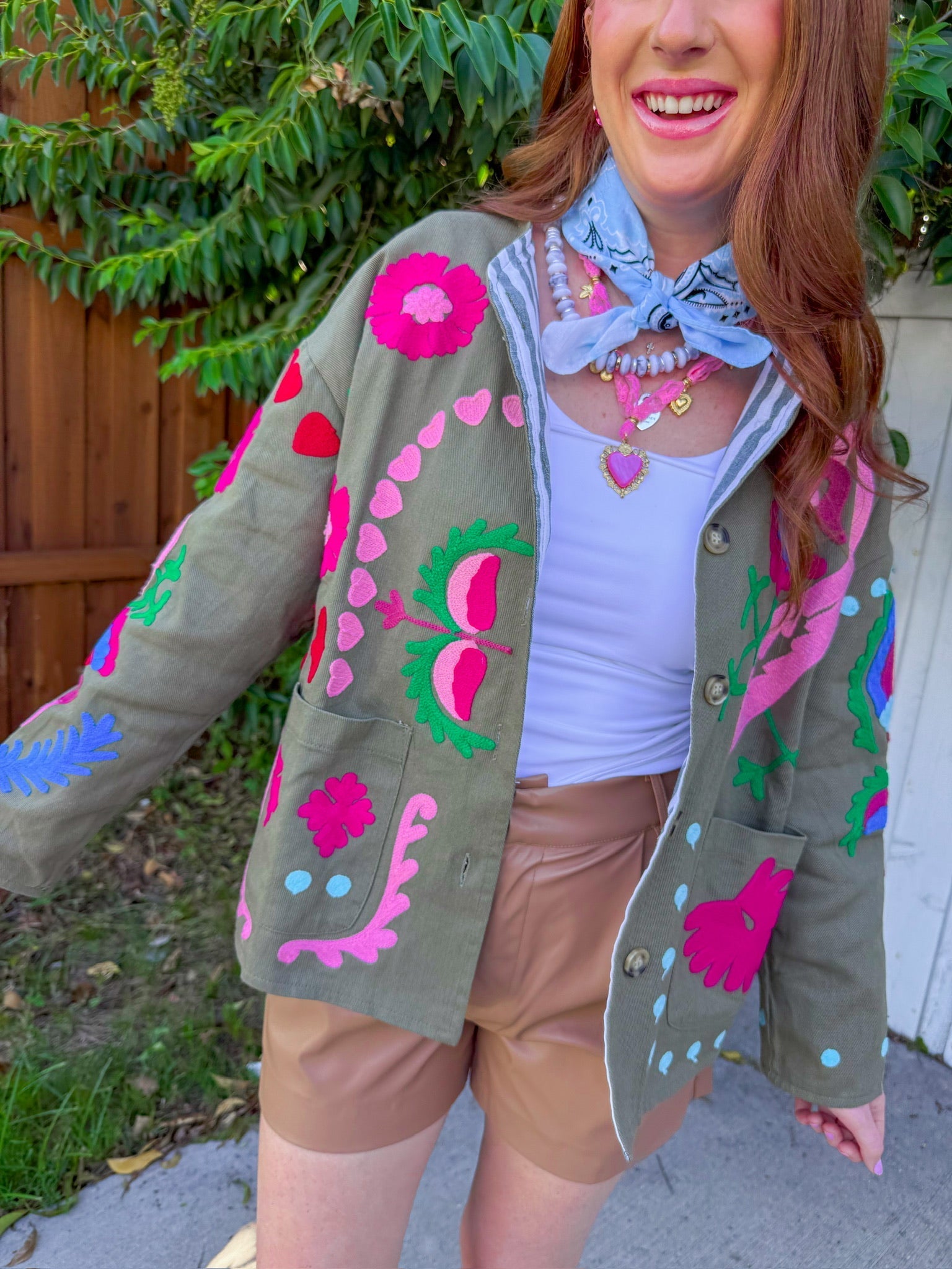 Sweet Escape Jacket - Olive