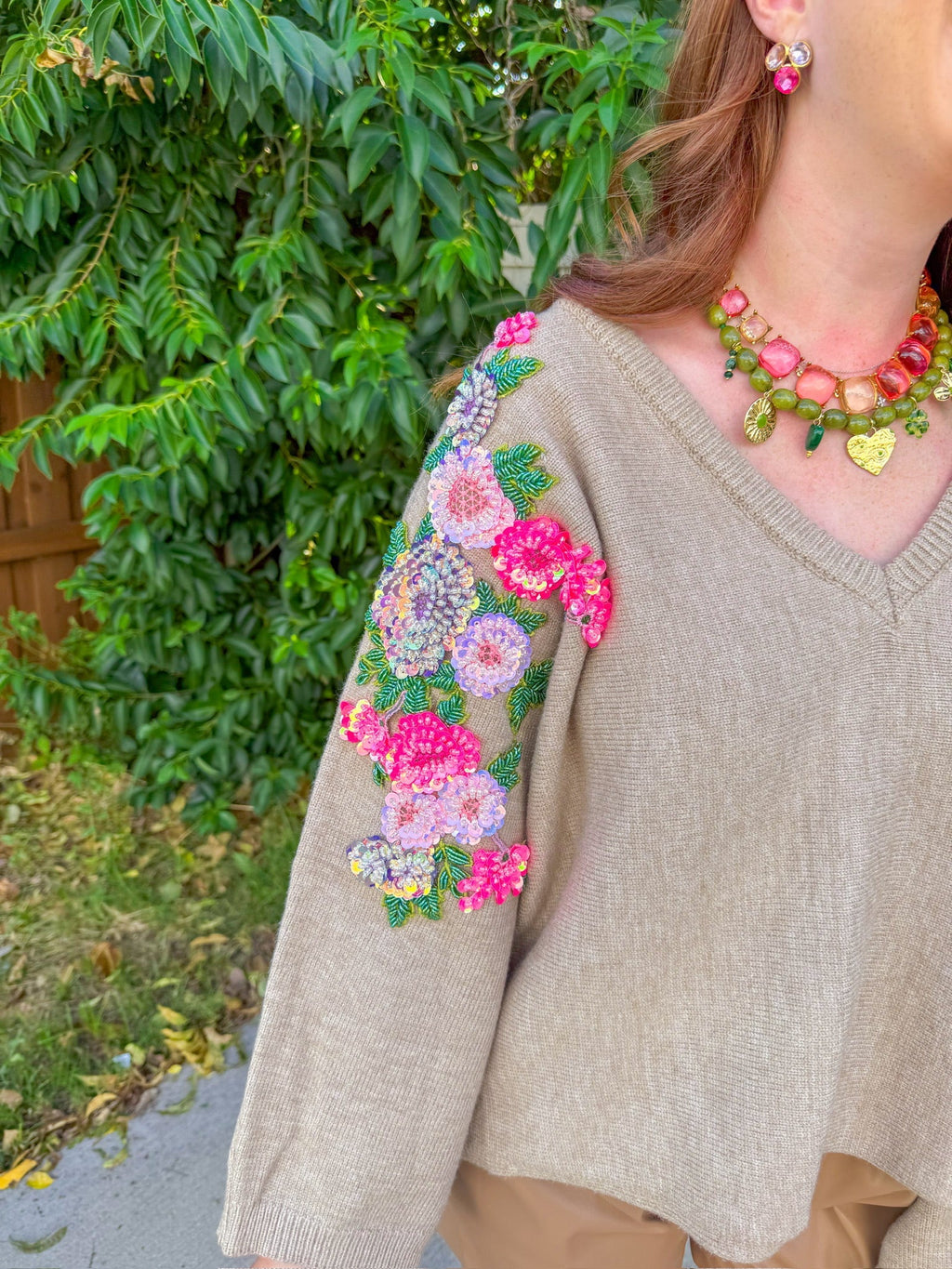 Suéter Dear Darling - Taupe