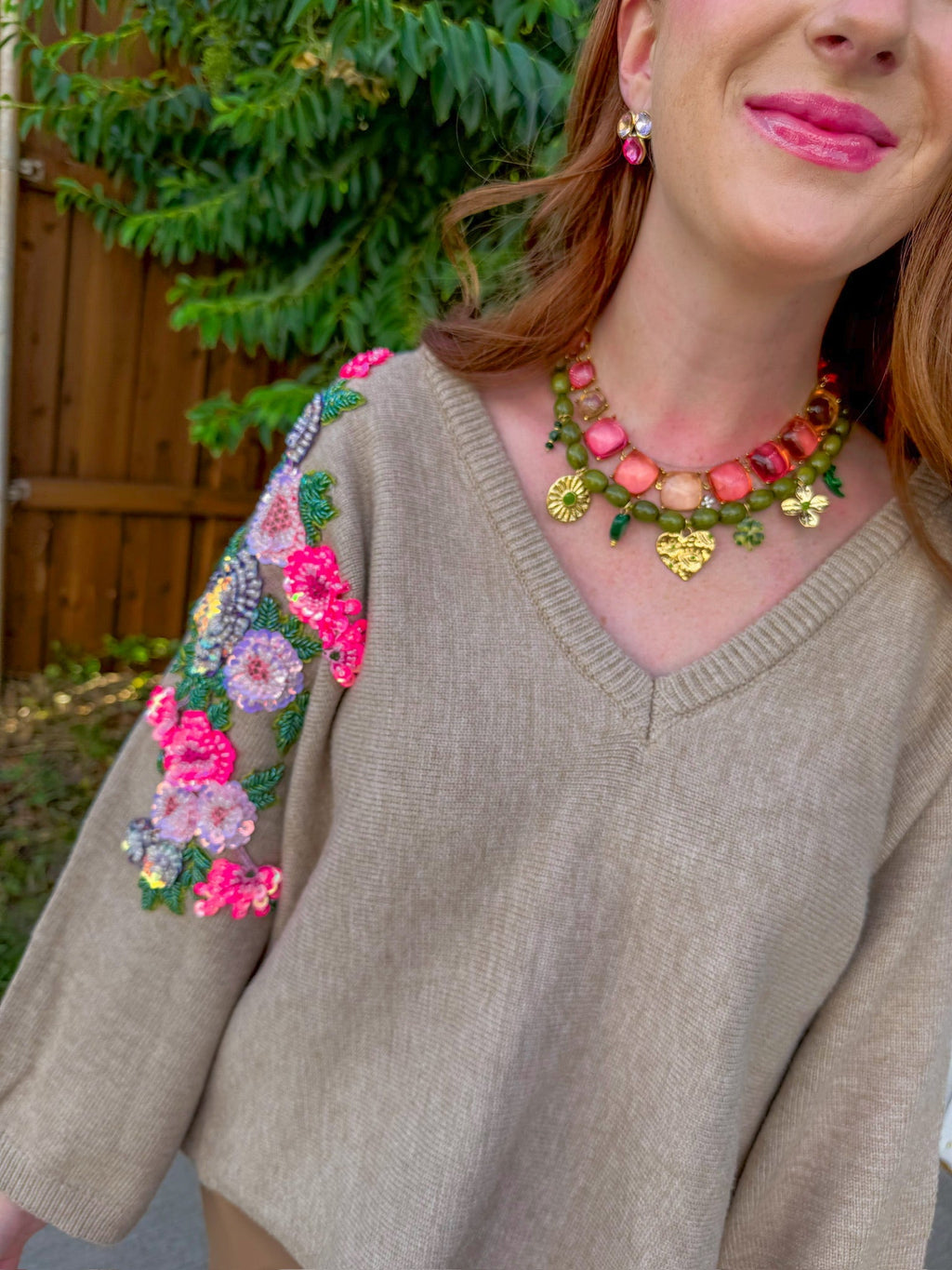 Suéter Dear Darling - Taupe