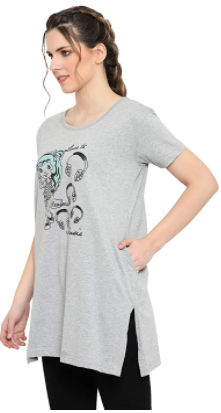 Paquete combinado de 2 blusas largas Fasha para mujer 